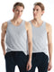 U-Neck Cotton Men's Tank Tops 2 Pack